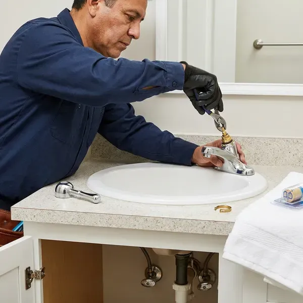 Local faucet repair by CVR Plumbing, Phoenix, AZ