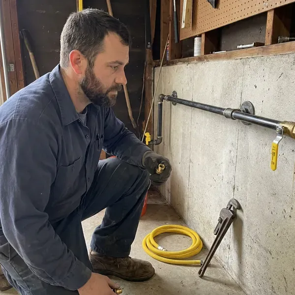 Local gas line installation by CVR Plumbing, Phoenix, AZ