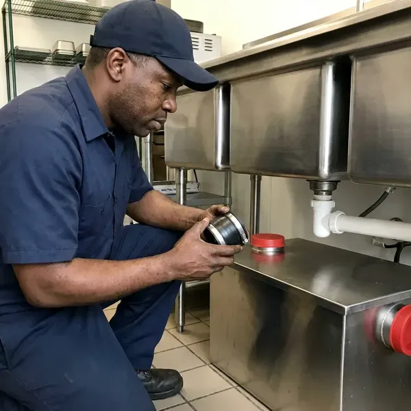 Professional grease trap installation, Tempe, AZ