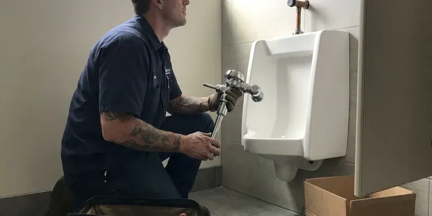 CVR Plumbing technician providing toilet installation in Phoenix