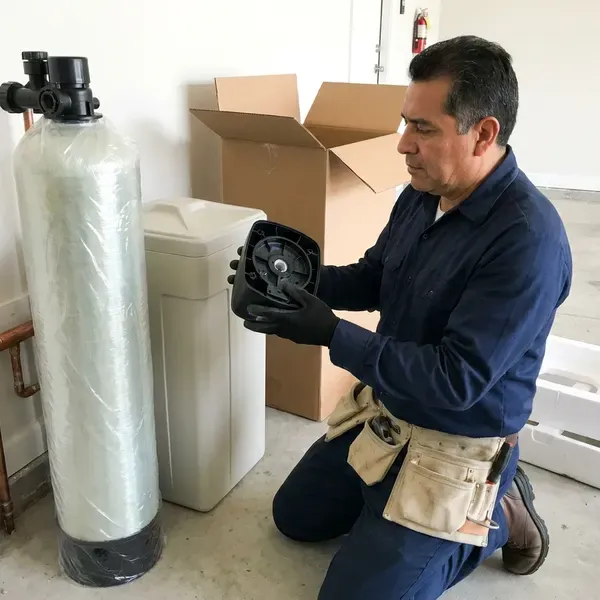 Professional water softener installation, Phoenix, AZ