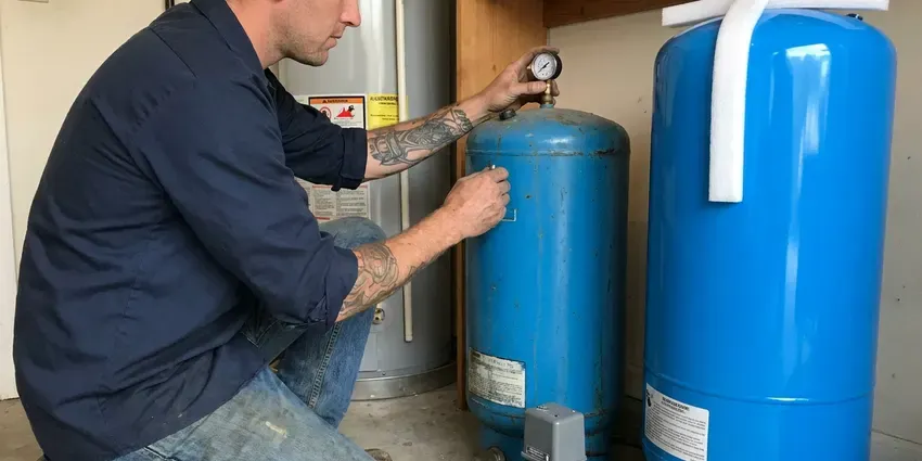 CVR Plumbing technician providing water line replacement in Phoenix